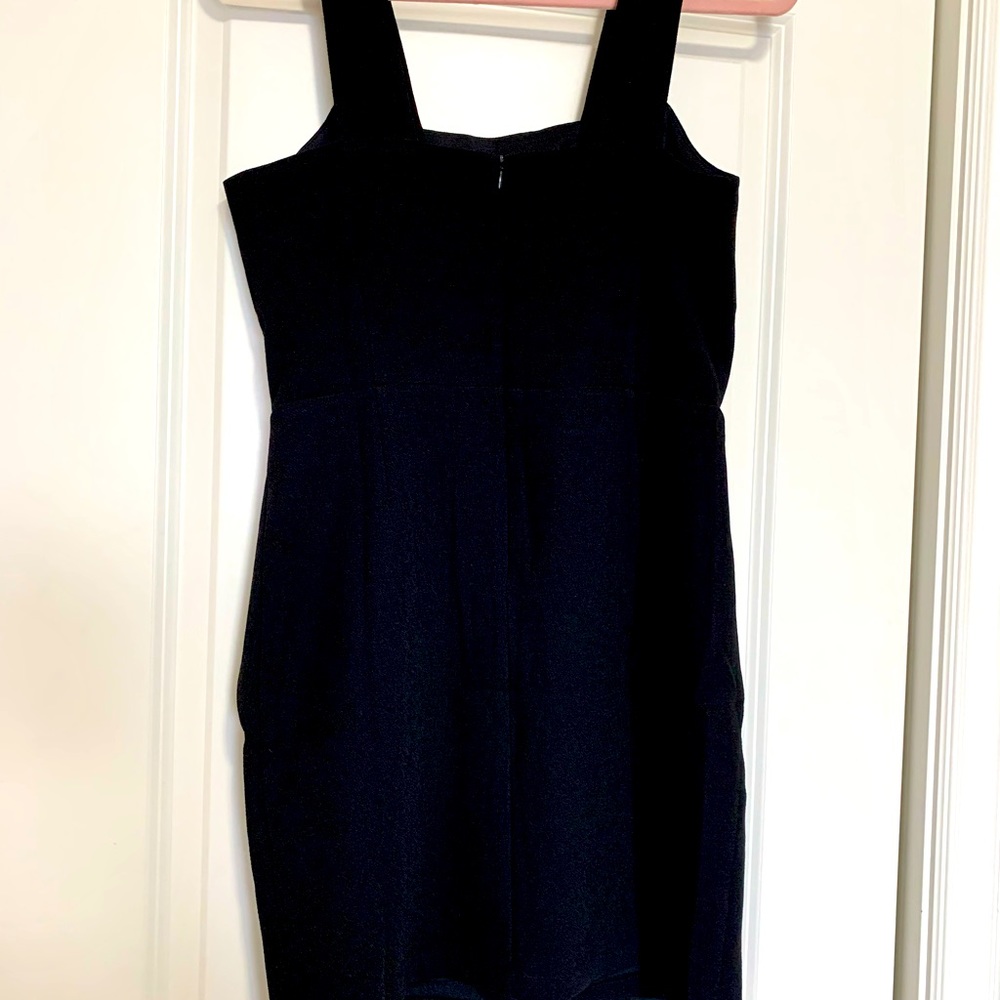 Black mini dress